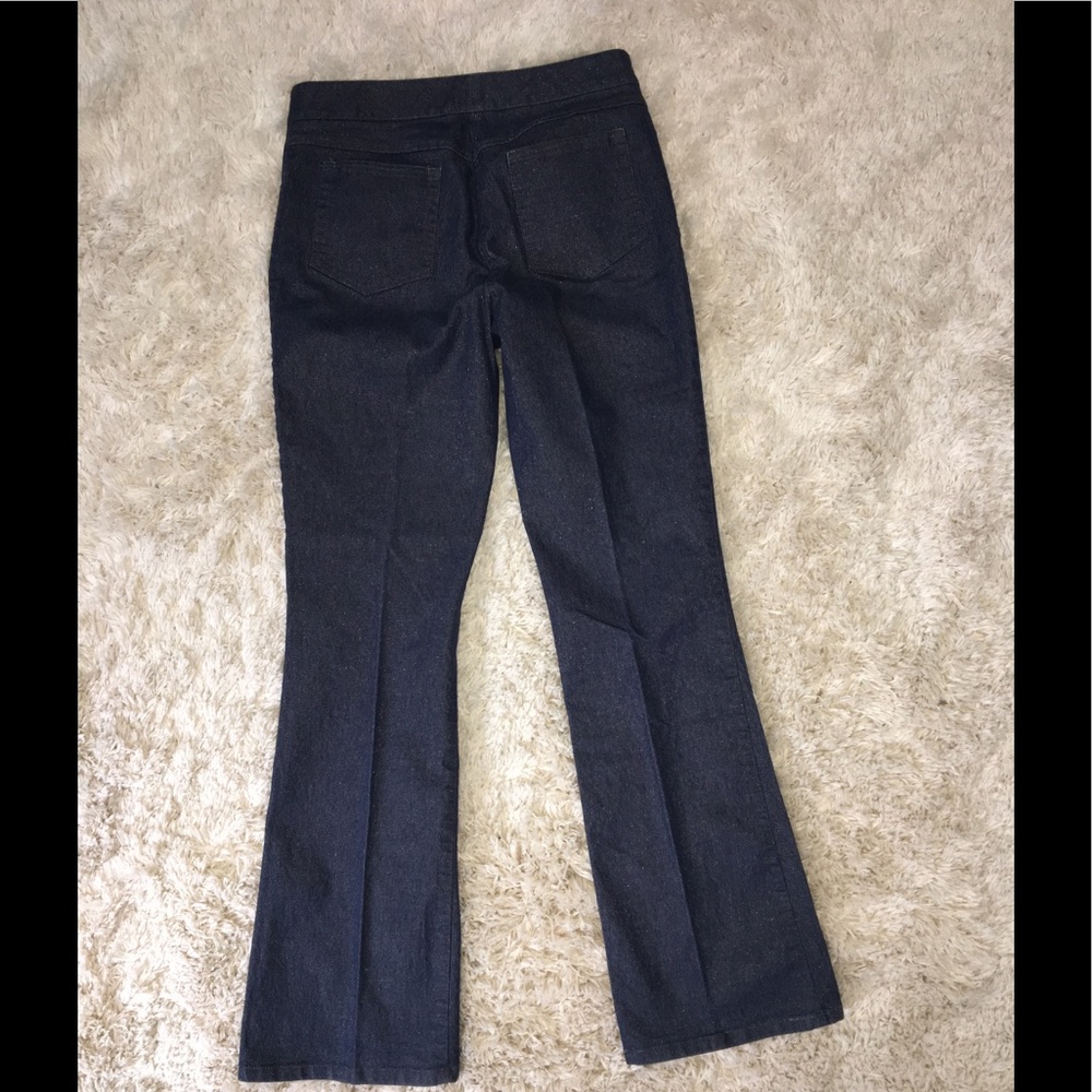 Arden B jeans size 8 31” inseam gold shimmer